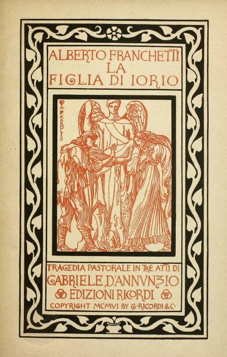 La figlia di Iorio LIBRETTO