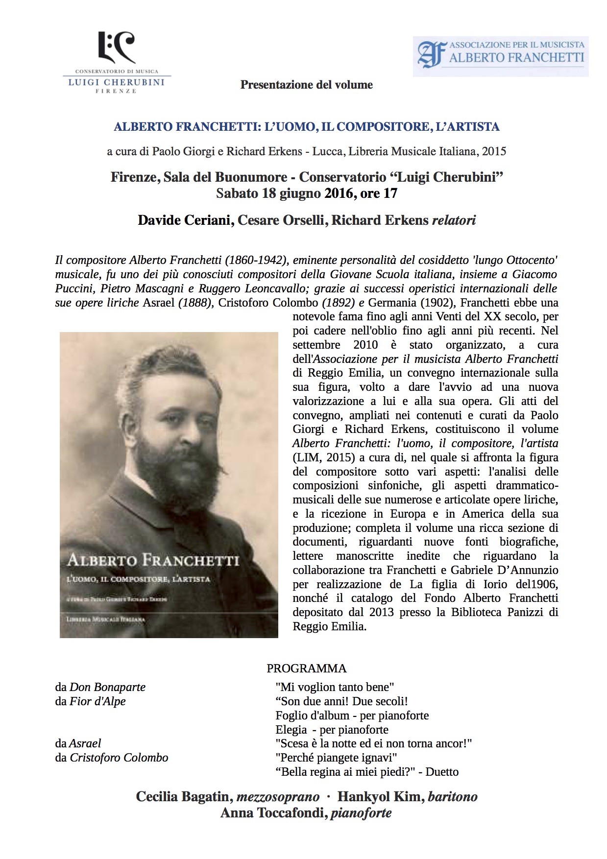 Firenze - 18 giu 2016 - presentazione - Locandina
